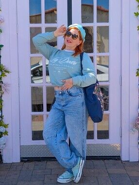 Wallflower Mint Green Sweatshirt S